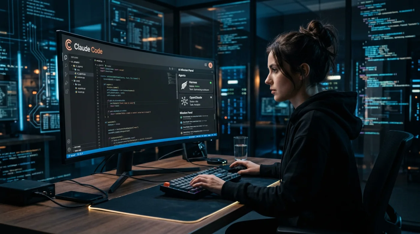 Panel misji AI dla darmowego Claude Code zintegrowanego z otwartoźródłowymi narzędziami
