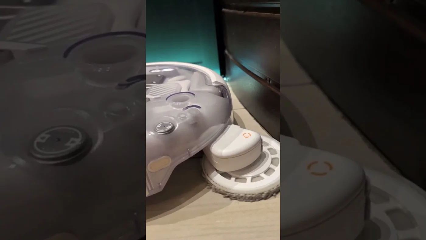 Koniec z brudem pod meblami? 🧹 Ramię 123° w DJI ROMO P2!